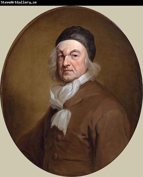 Sir Godfrey Kneller Portrait of Charles de Marguetel de Saint-Denis de Saint-Evremond